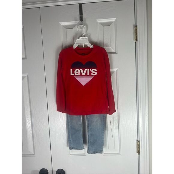 NWT Levi’s Girls Set Size 4t - Picture 1 of 3